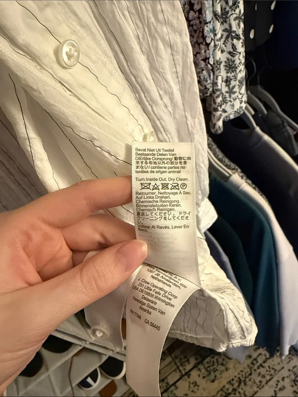 Madewell Ruffled Button-Up Top - Picture 8 of 8
